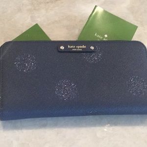 Kate Spade navy wallet